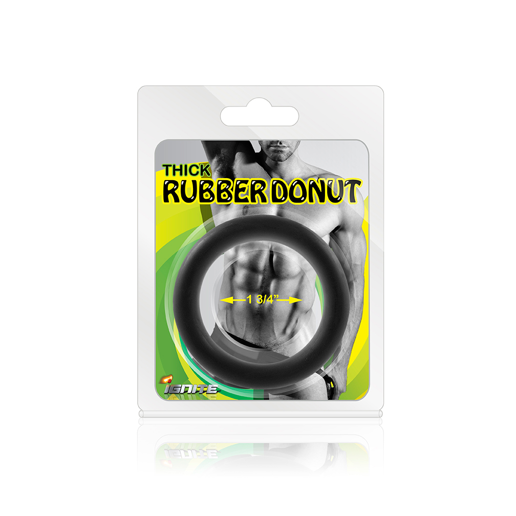 thick rubber donut ring 1.75"
