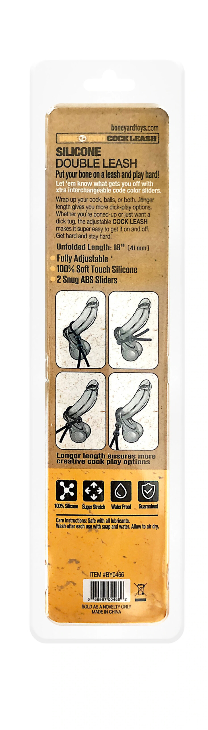 cock leash double cock leash double