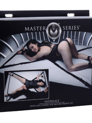 interlace over and under the bed restraint set
