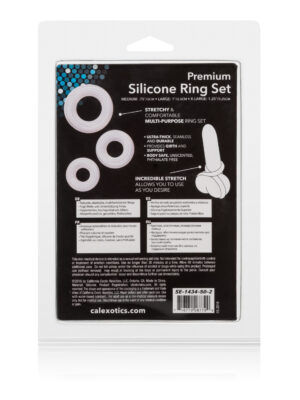 premium silicone ring set