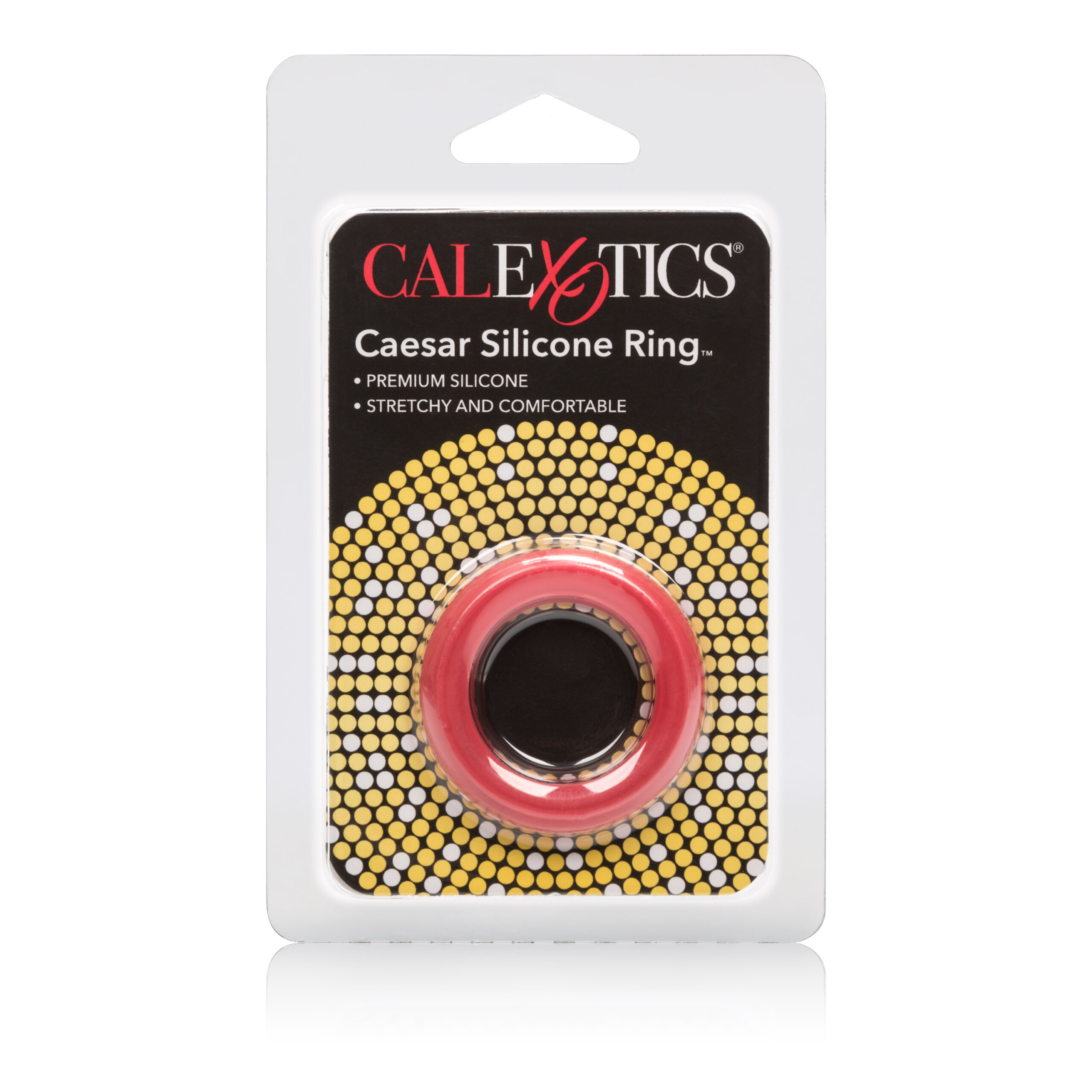 caesar silicone ring red