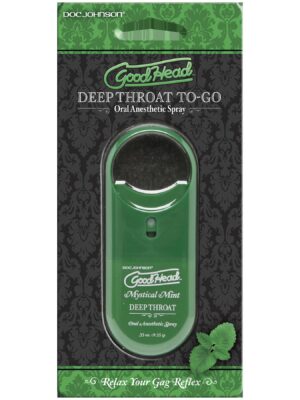 good head to go deep throat spray mystical mint good head to go deep throat spray mystical mint