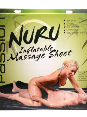 nuru inflatable vinyl massage sheet