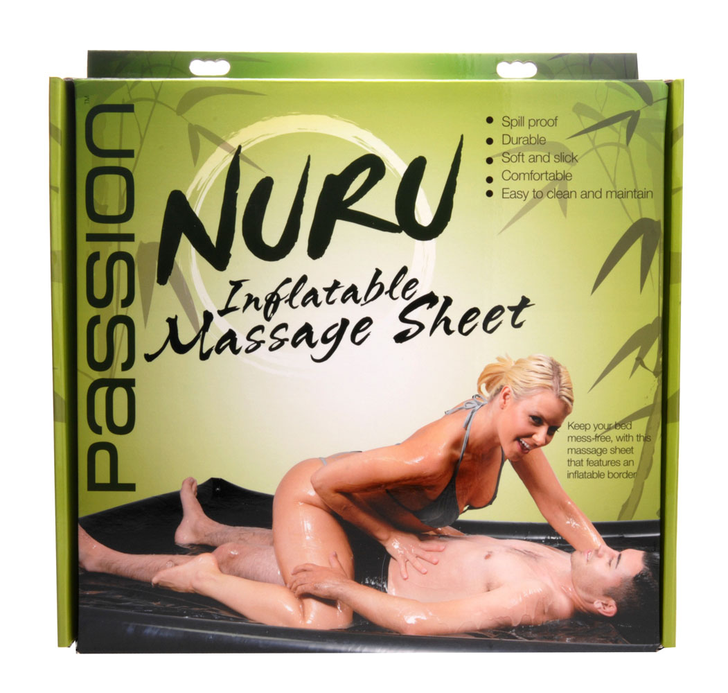 nuru inflatable vinyl massage sheet
