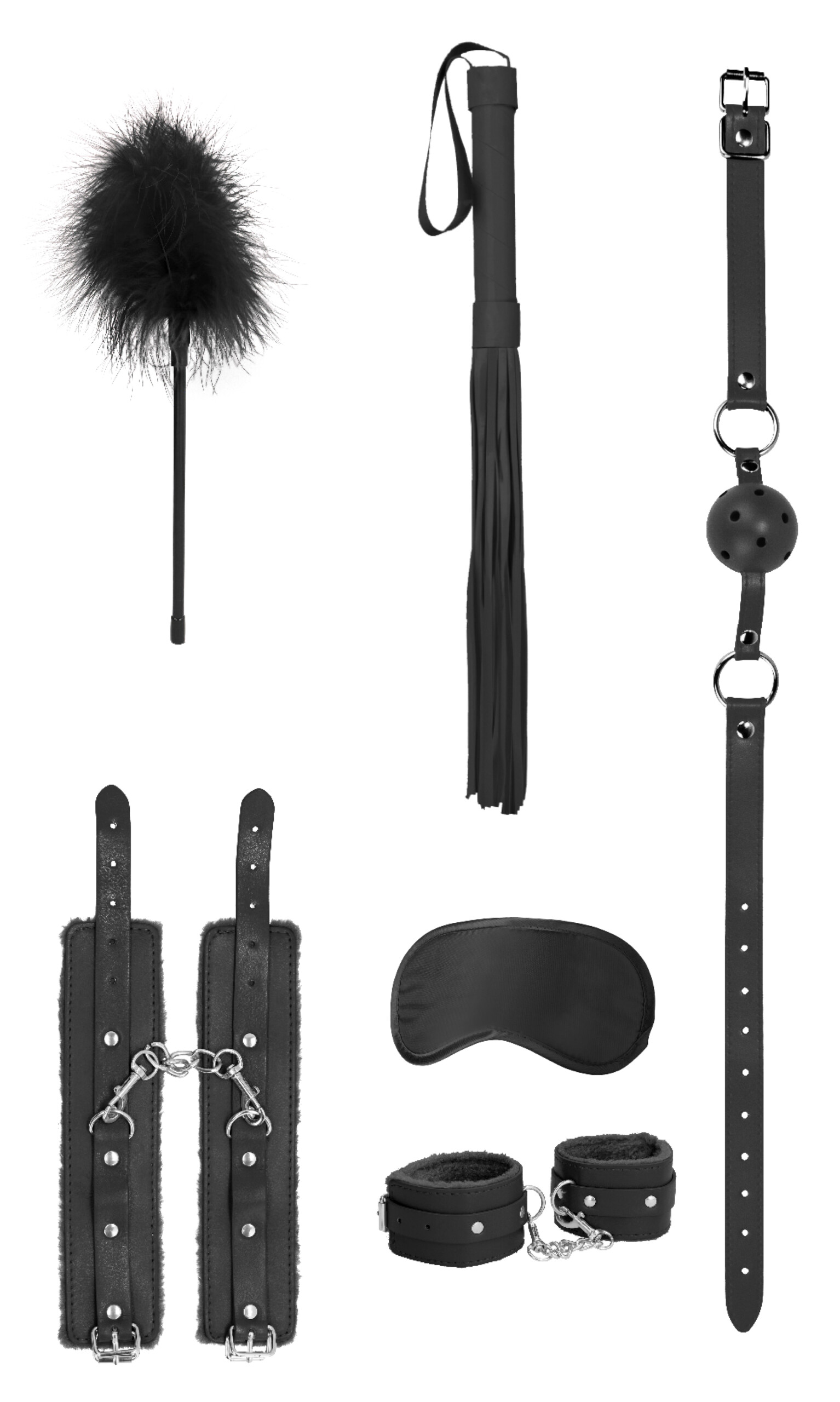beginners bondage kit black