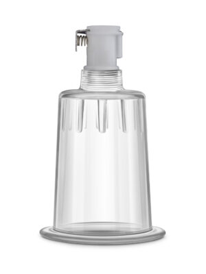 temptasia clit cylinder 1.2 inch diameter clear