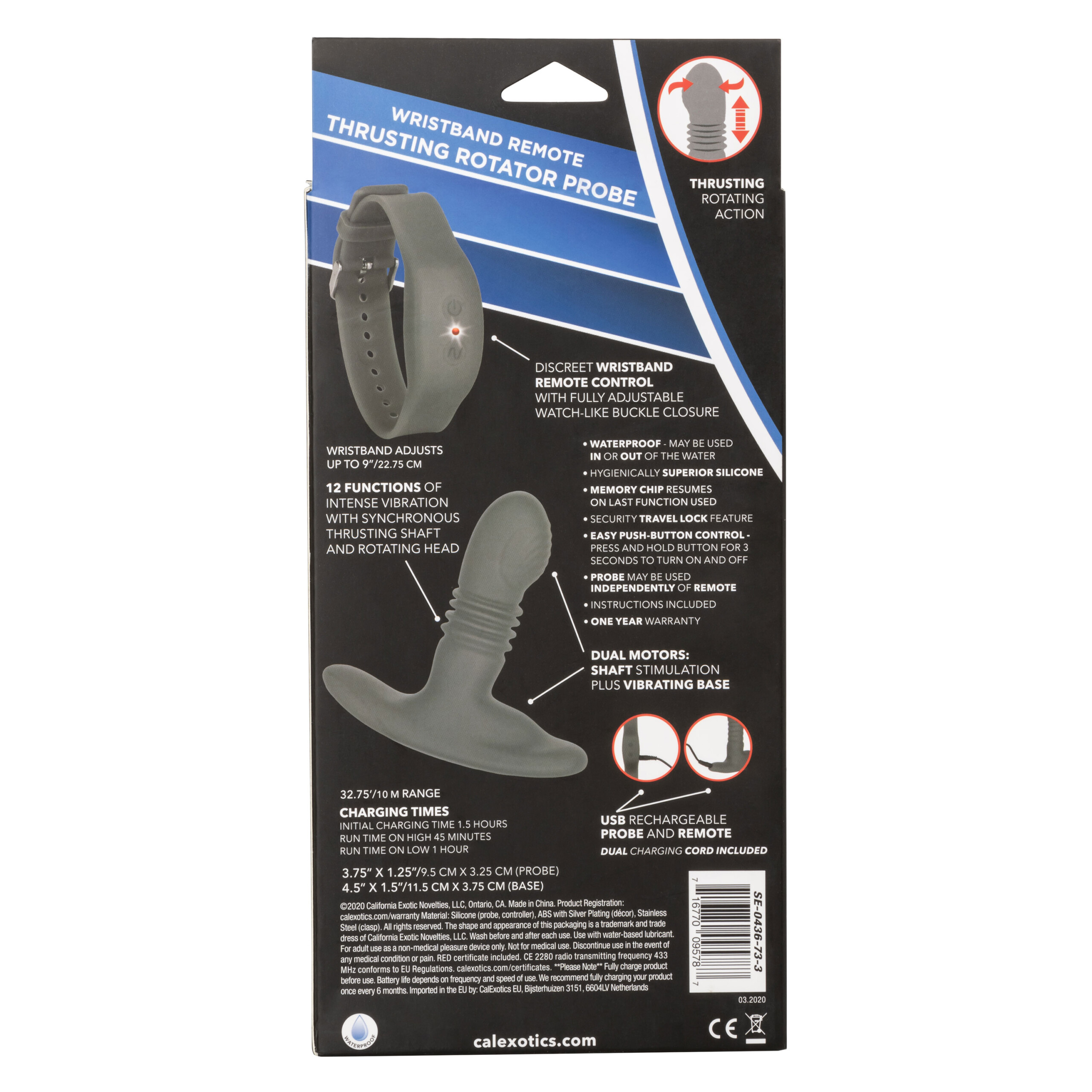 eclipse wristband remote thrusting rotator probe