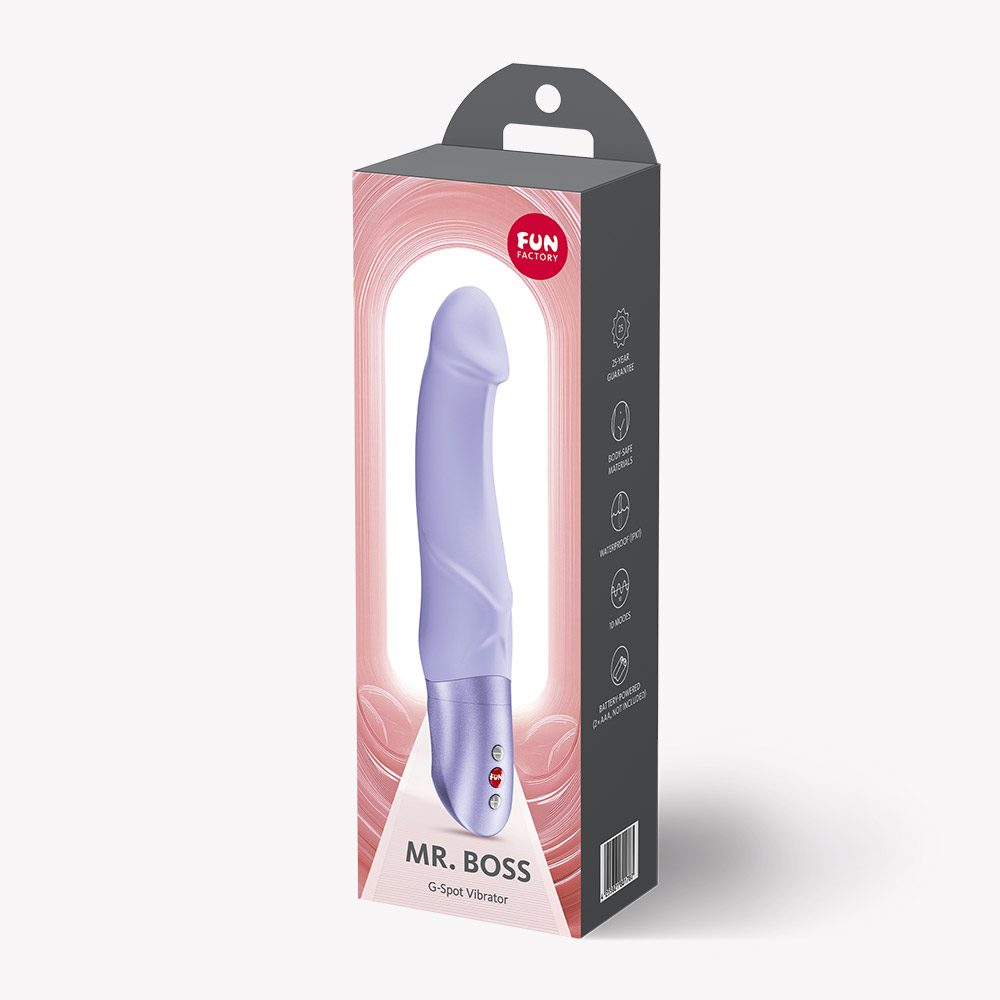 mr. boss g spot vibrator purple
