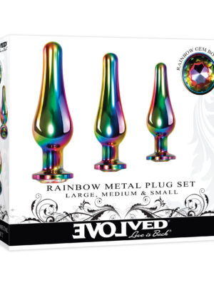rainbow metal plug set rainbow metal plug set