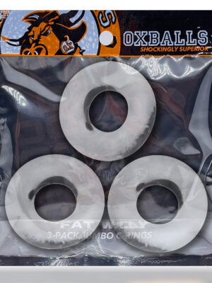 fat willy 3 pack jumbo c rings clear