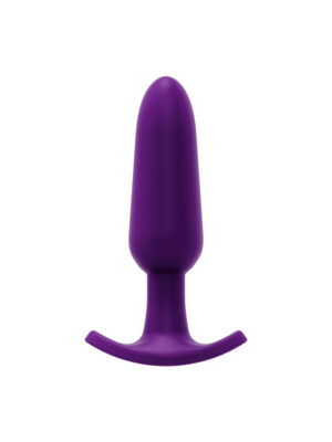 bump plus rechargeable remote control anal vibe deep purple