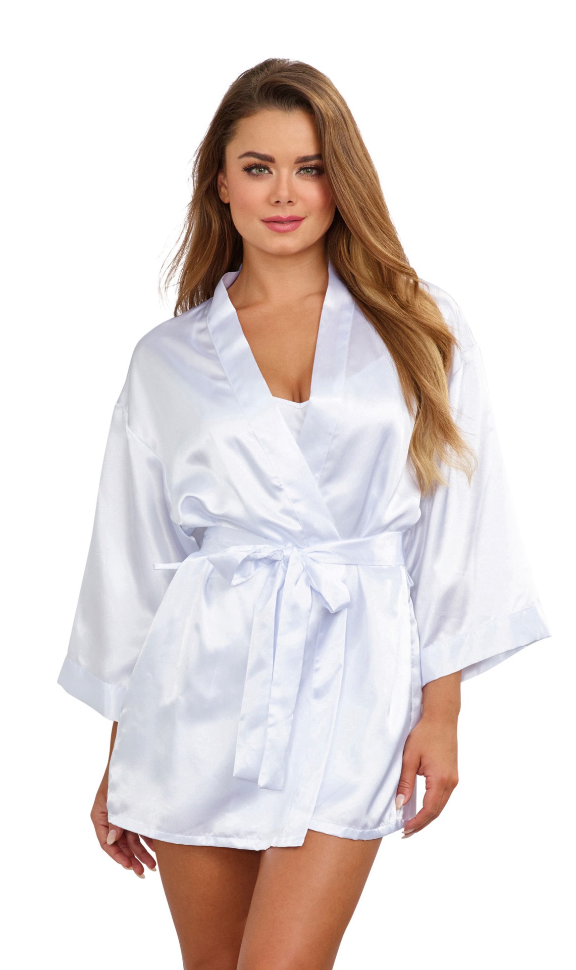 robe, chemise, padded hanger small white robe, chemise, padded hanger small white