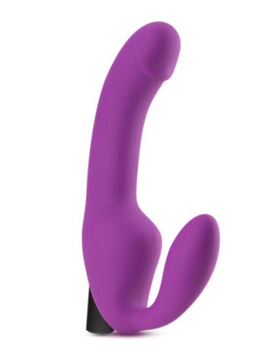 temptasia cyrus strapless silicone dildo purple