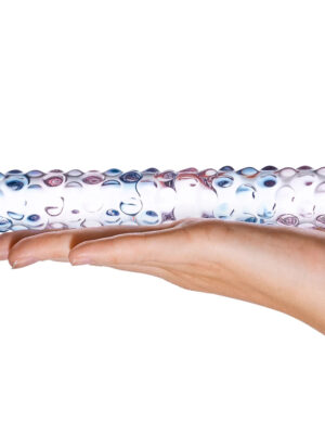 purple rose nubby dildo