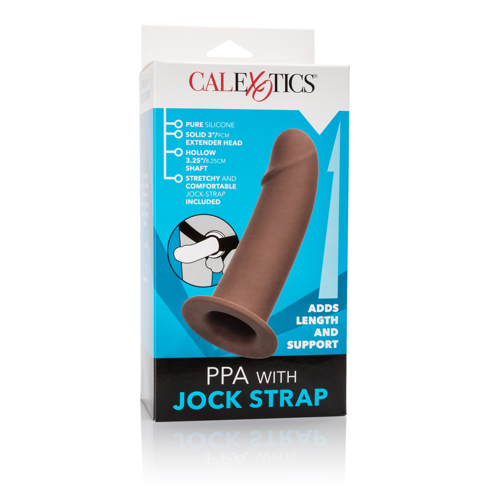 ppa with jock strap brown
