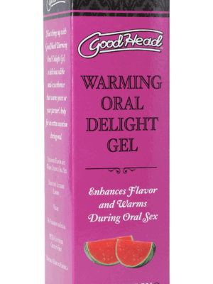 goodhead warming oral delight gel watermelon 4 fl. oz.