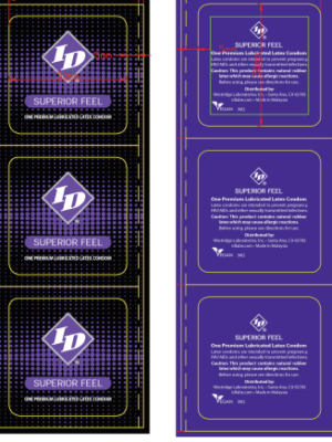 id condoms superior feel 144 piece jar