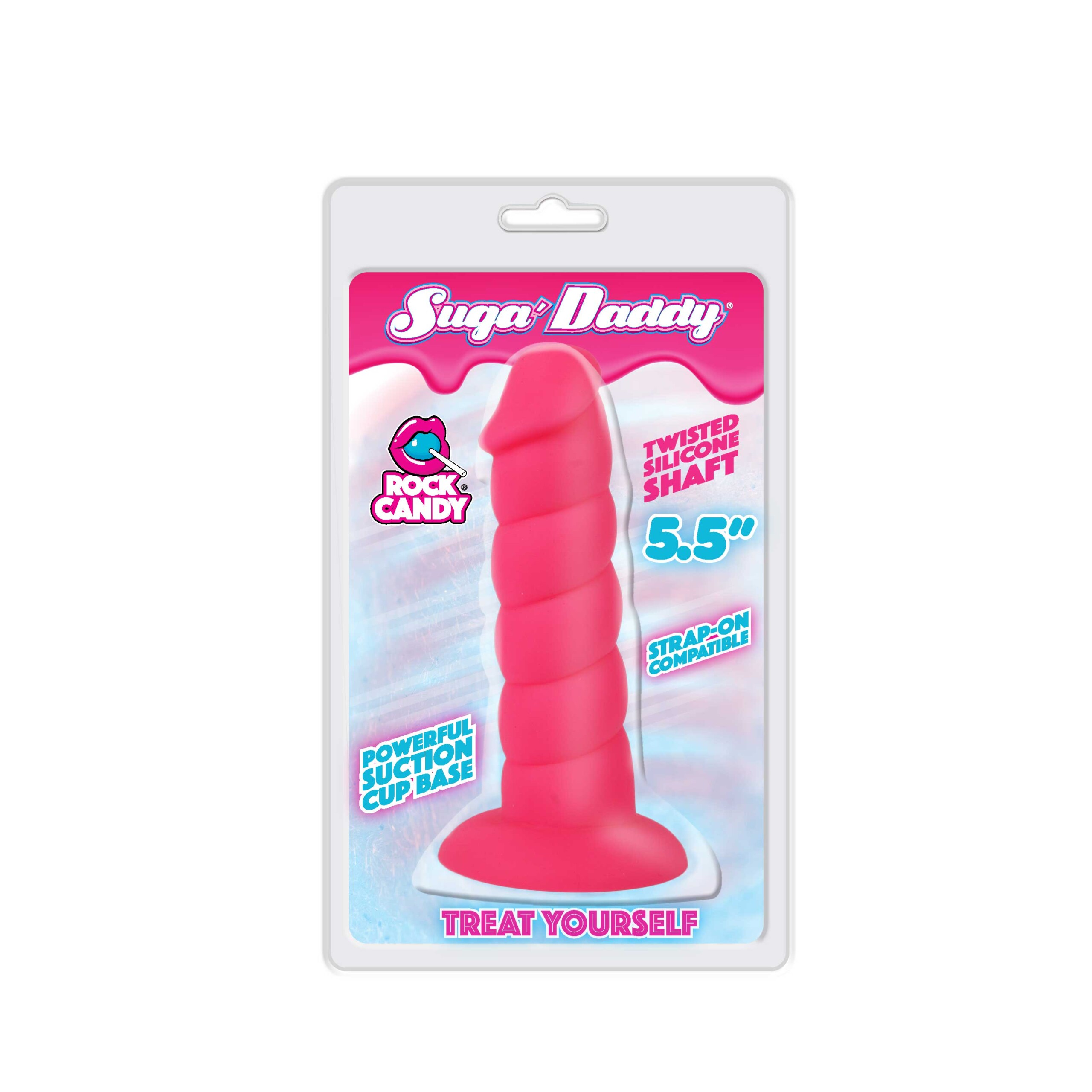suga daddy 5.5 inch dong pink