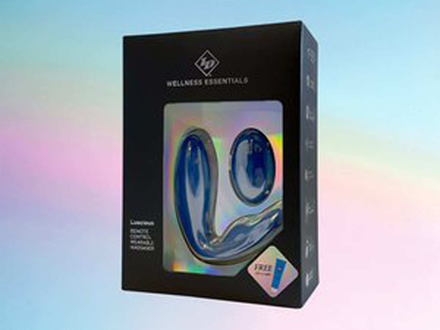 luscious remote control wearable massager blue