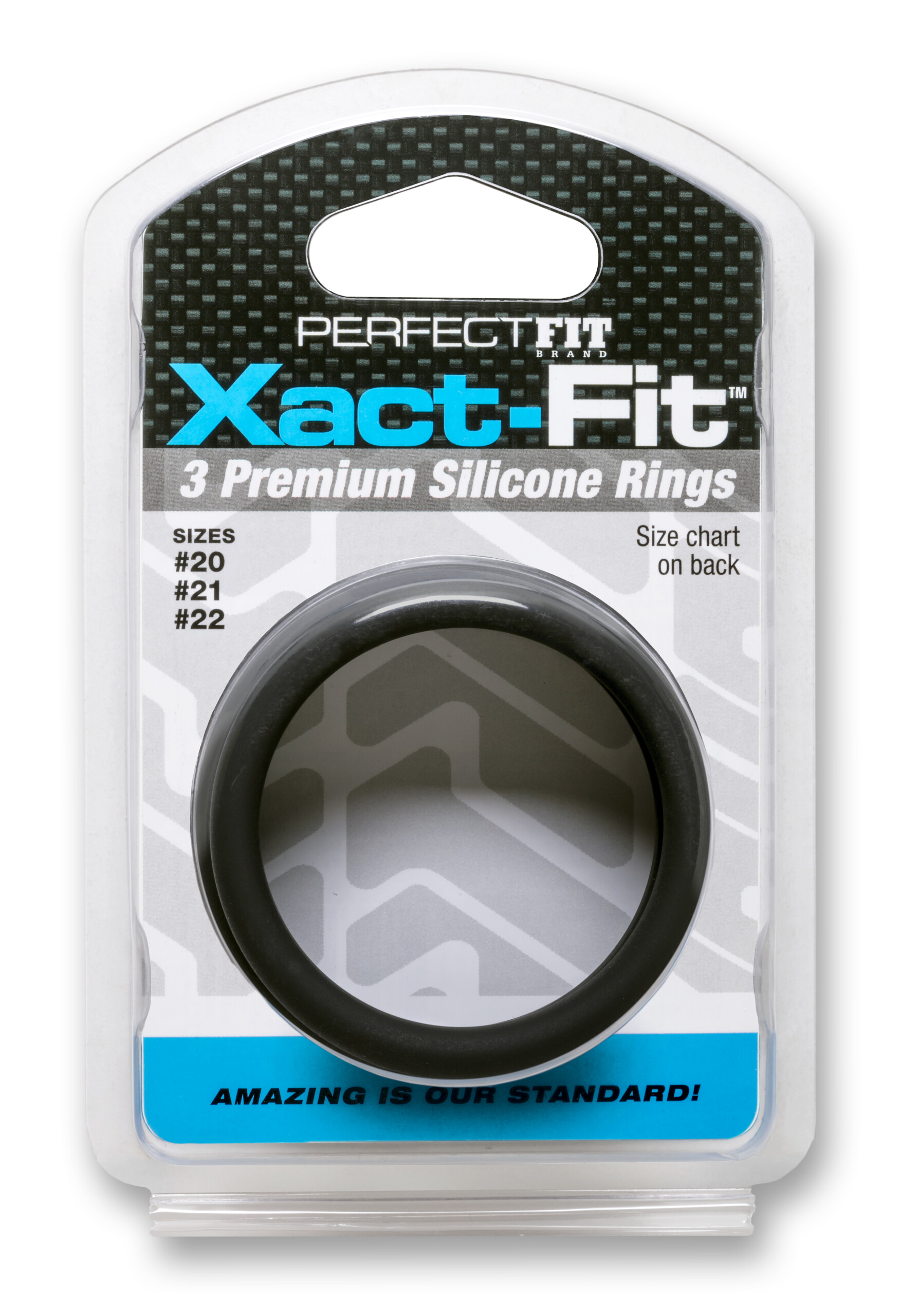 xact fit 3 premium silicone rings #20, #21, #22