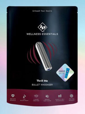 thrill me bullet massager silver