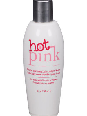 hot pink warming lubricant for women 4.7 oz. / 140 ml