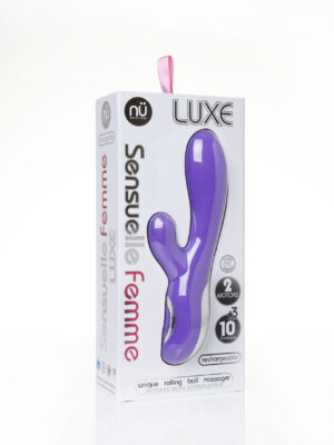 sensuelle femme luxe 10 function rabbit massager purple sensuelle femme luxe 10 function rabbit massager purple