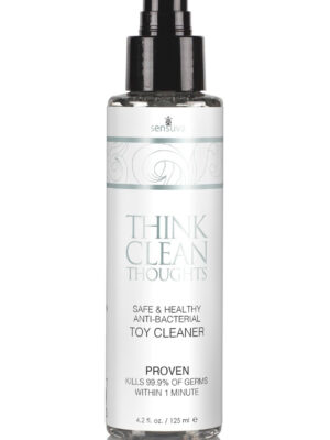 think clean thoughts toy cleaner 4.2 oz.