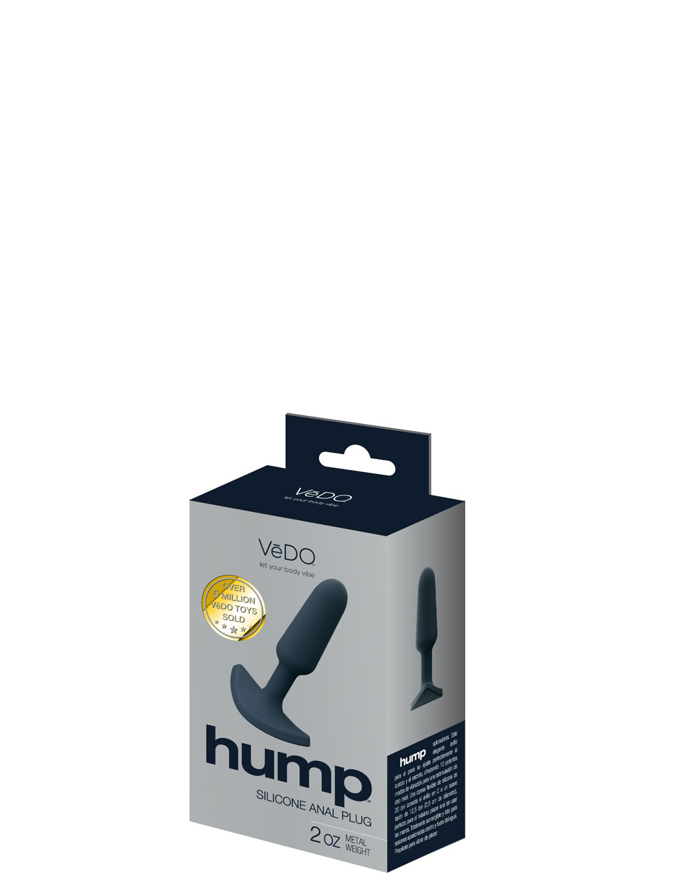 hump silicone anal plug black hump silicone anal plug black