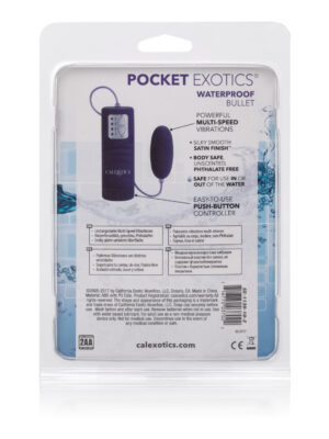 waterproof pocket exotics waterproof bullet purple