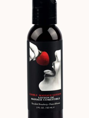 edible massage lotion strawberry 2 fl. oz.