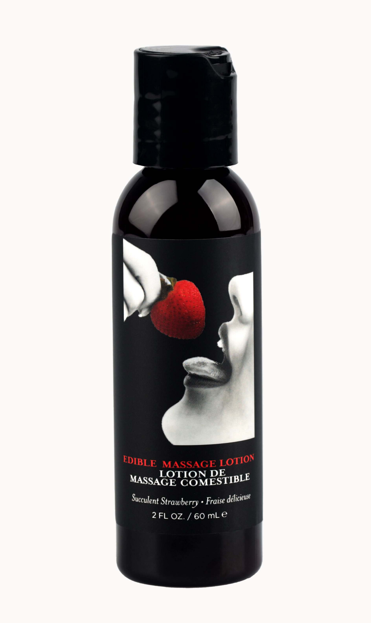edible massage lotion strawberry 2 fl. oz.