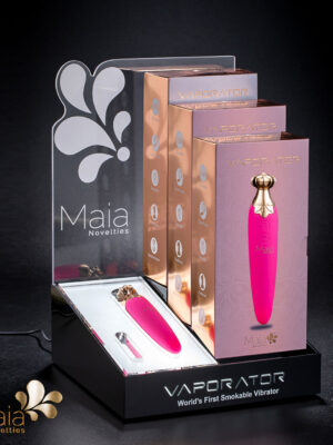 vaporator display stand with 3 vaporators plus a tester vaporator display stand with 3 vaporators plus a tester