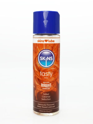 skins salted caramel water based lubricant 4.4oz skins salted caramel water based lubricant 4.4oz