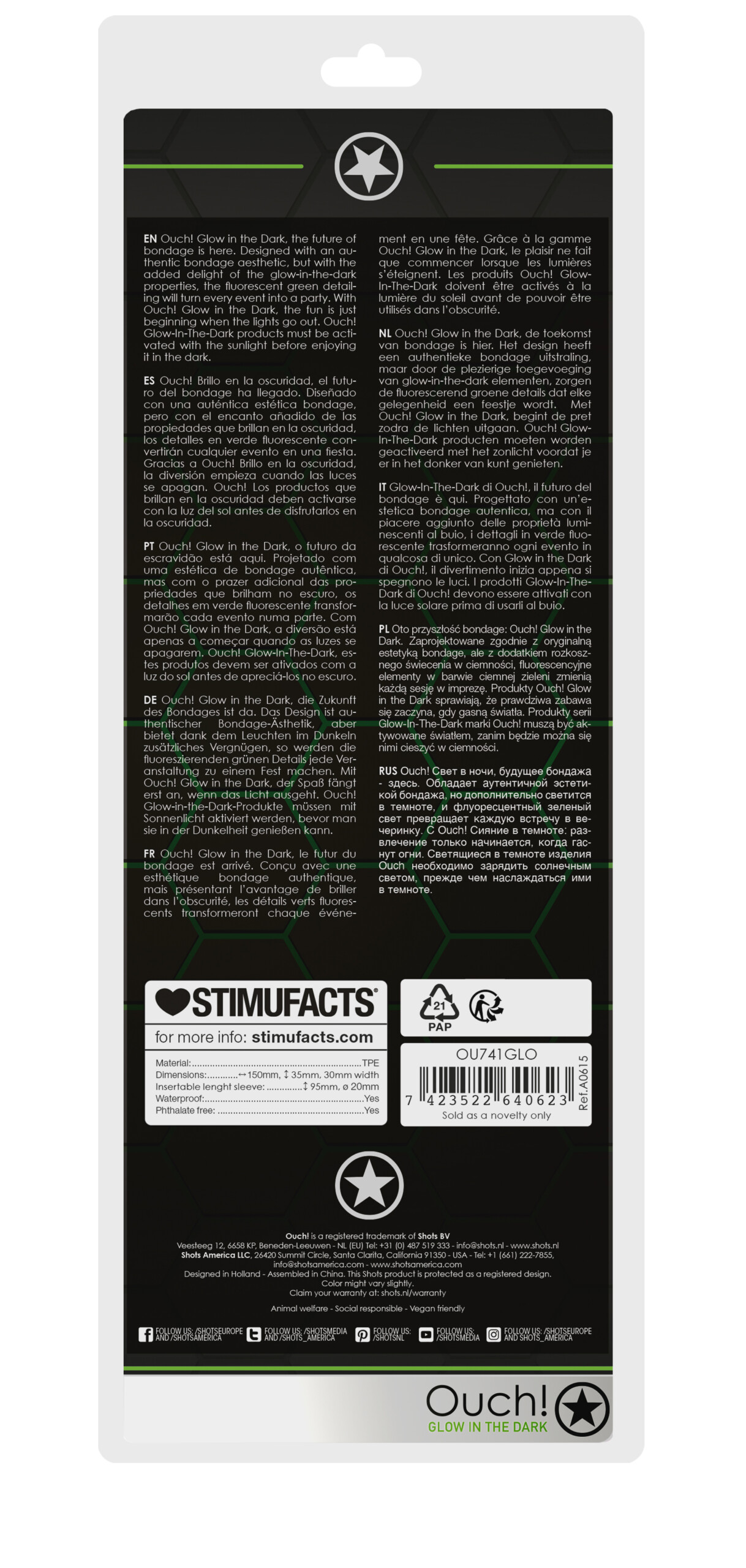 swirl stretchy penis sleeve glow in the dark