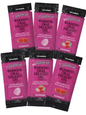 goodhead warming head oral delight gel 6 pack 0.24 oz goodhead warming head oral delight gel 6 pack 0.24 oz