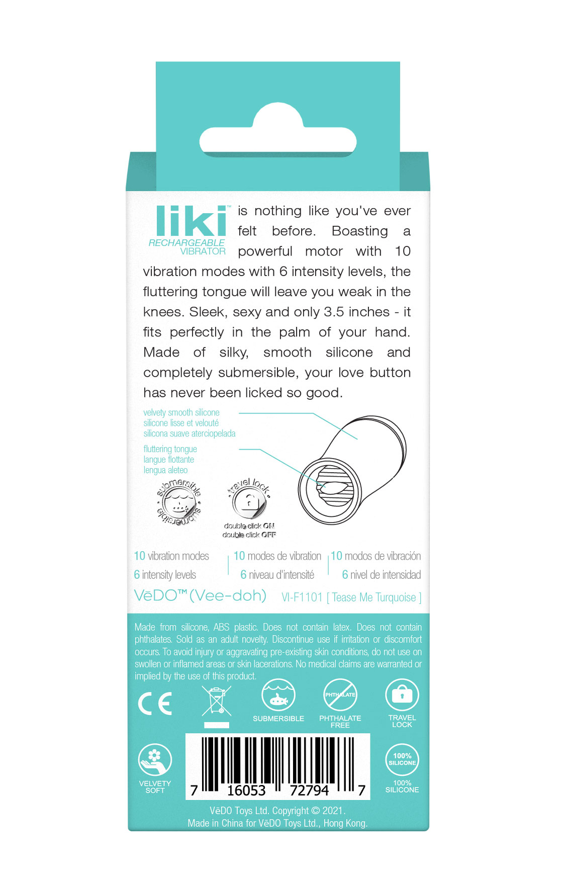 liki rechargeable flicker vibe tease me turqoise