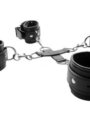 hog tie restraint system black