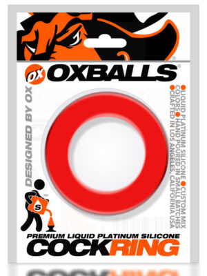 pig ring comfort cockring red