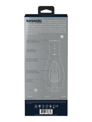 torpedo rechargeable stroker just black