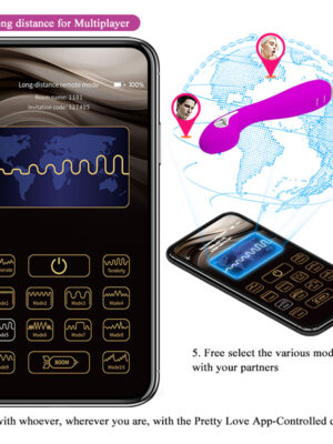 pretty love hector global remote control series purple pretty love hector global remote control series purple