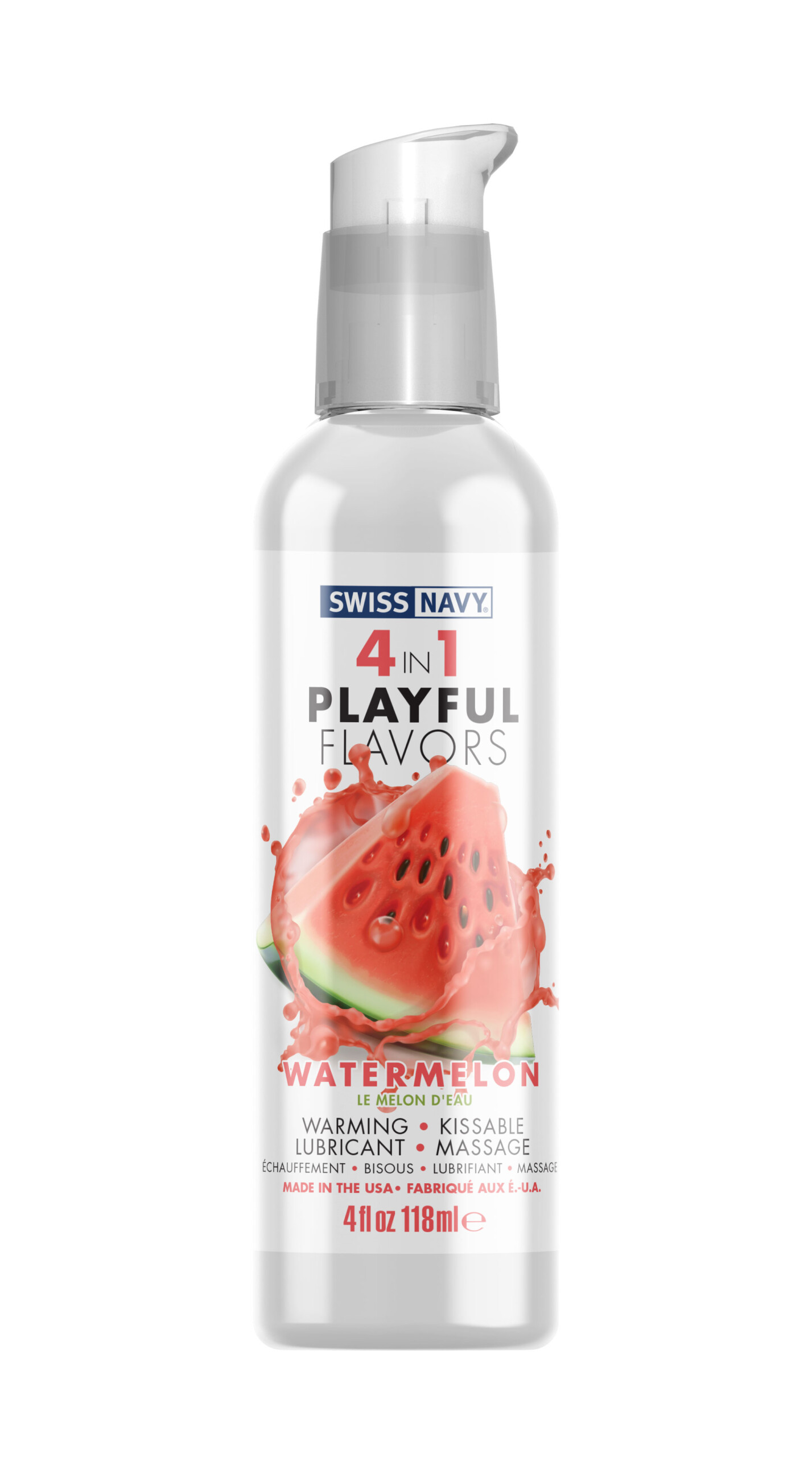 swiss navy 4 in 1 playful flavors watermelon 4 oz swiss navy 4 in 1 playful flavors watermelon 4 oz