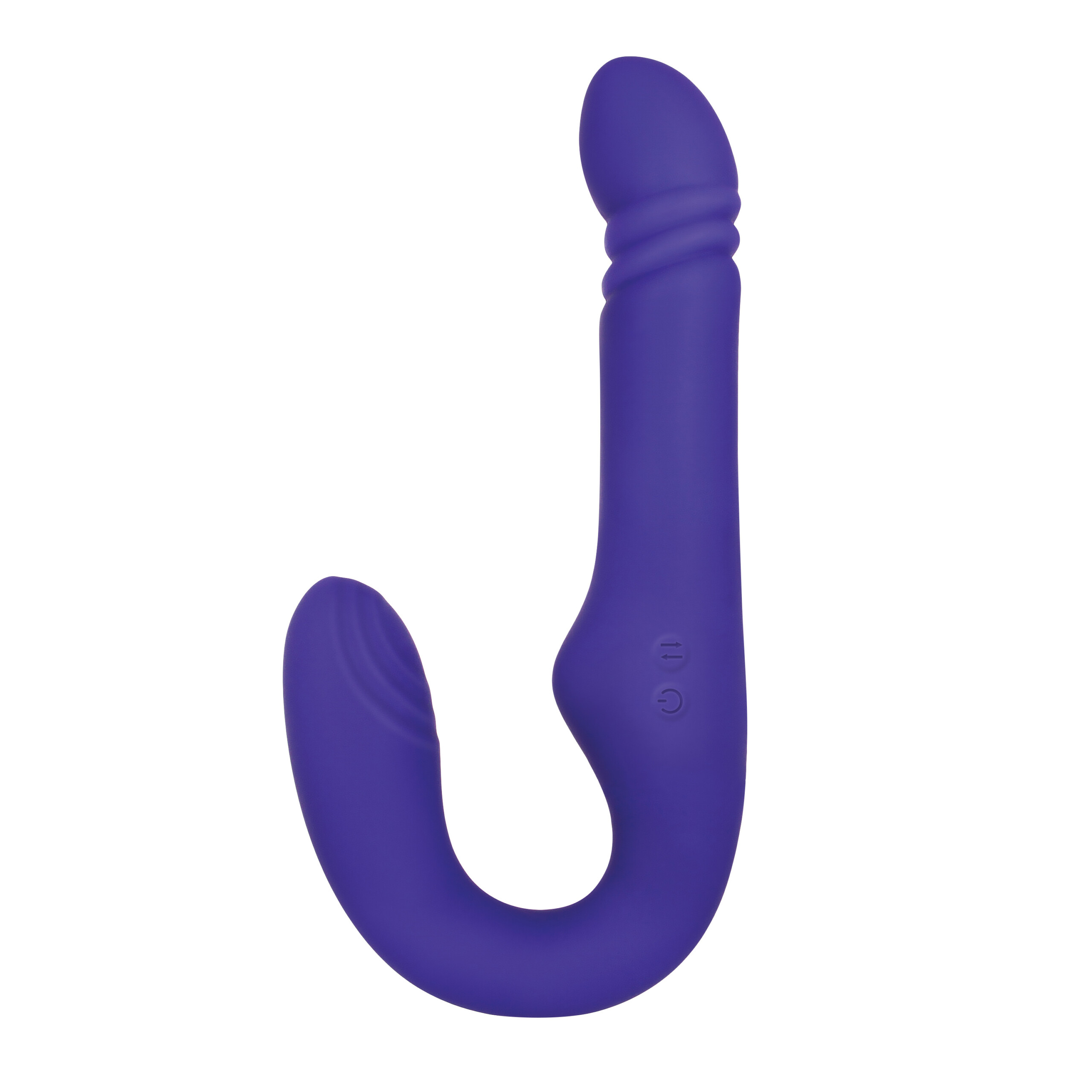 eve's ultimate thrusting strapless strap on purple
