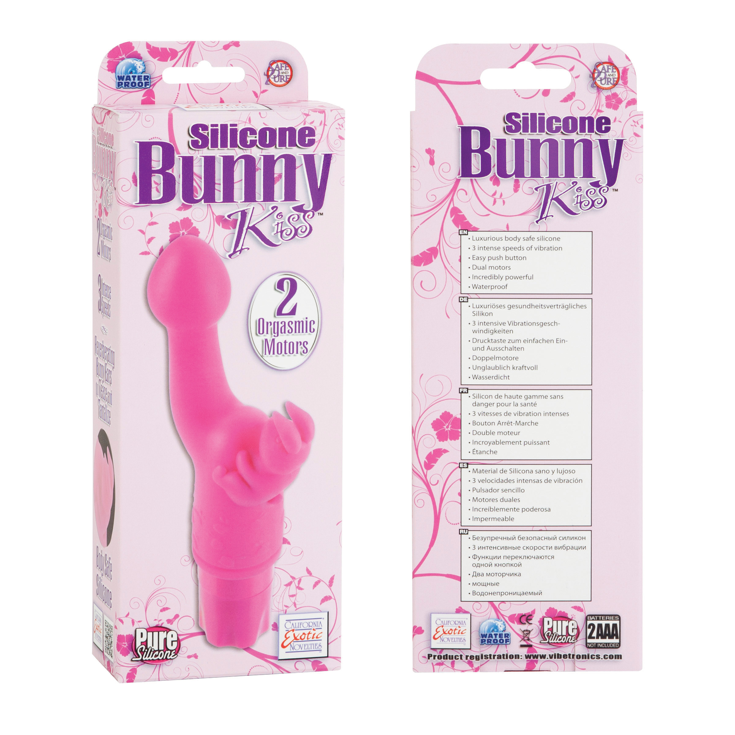 silicone bunny kiss pink silicone bunny kiss pink