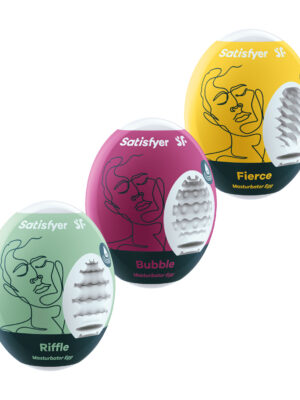 3 pc set masturbator egg riffle bubble fierce