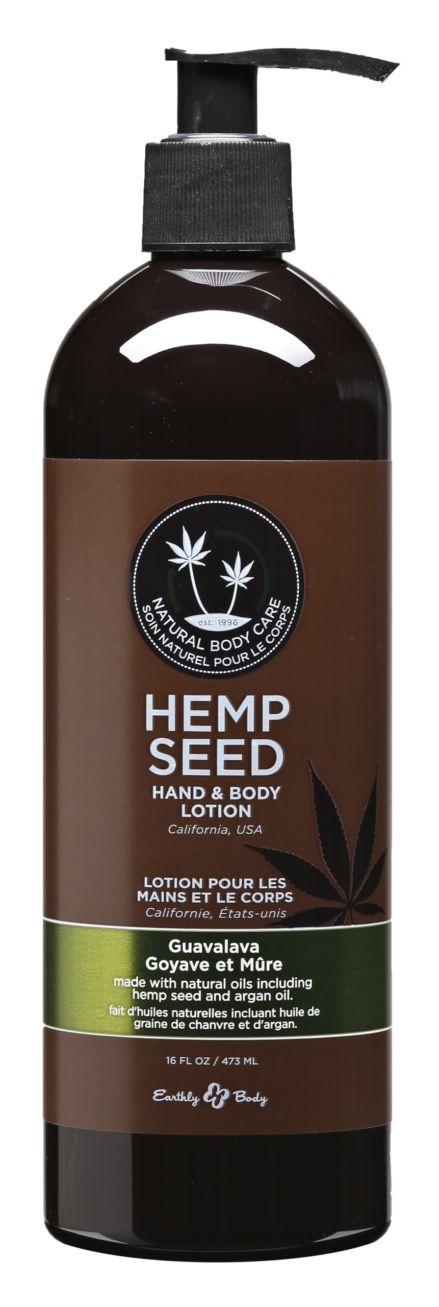 hemp seed hand and body lotion 16 fl. oz. guavalava hemp seed hand and body lotion 16 fl. oz. guavalava