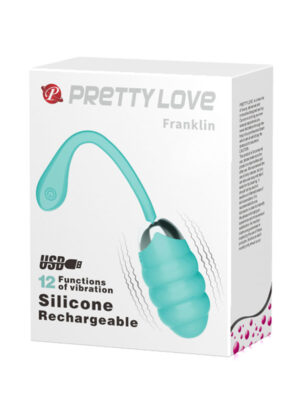 pretty love franklin rechargeable vibrating egg mint