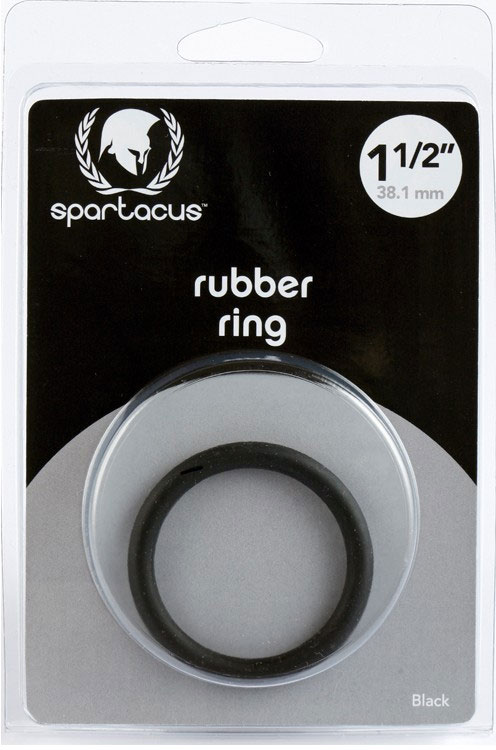 1.5 inch rubber c ring black