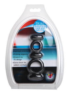 dual stretch to fit cock and ball ring dual stretch to fit cock and ball ring