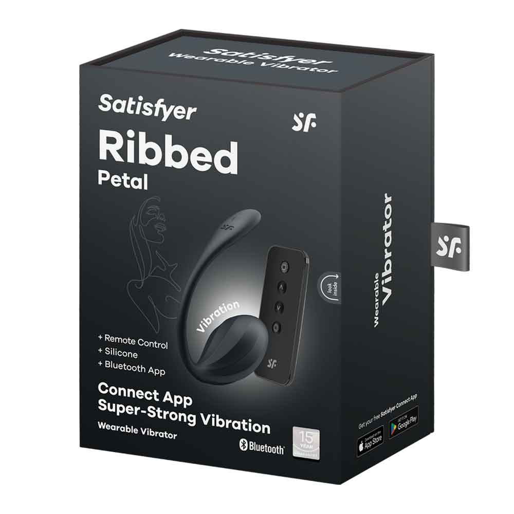 ribbed petal connect app black